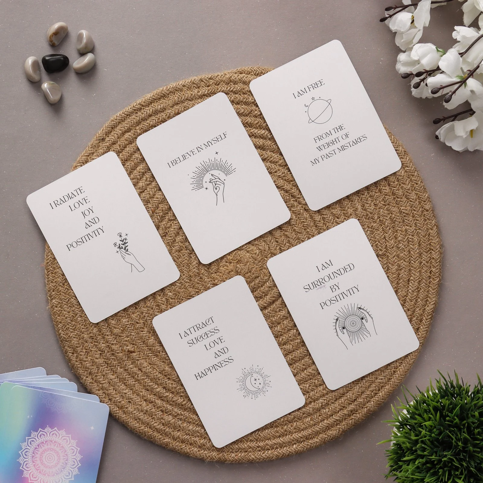 Positive Affirmations Deck: 50 Cards to Cultivate Positivity and Self-Confidence - Image 4
