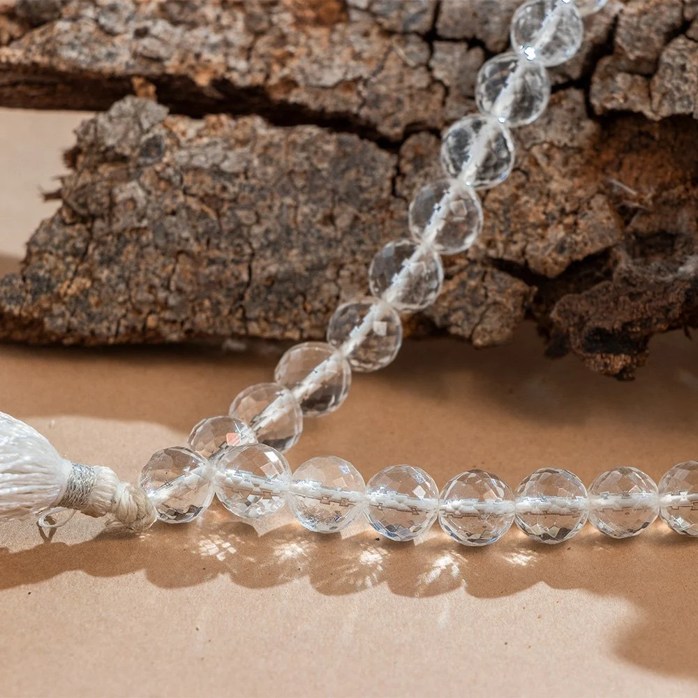 Natural Sphatik Mala "8mm" 108 Beads Original - Image 5