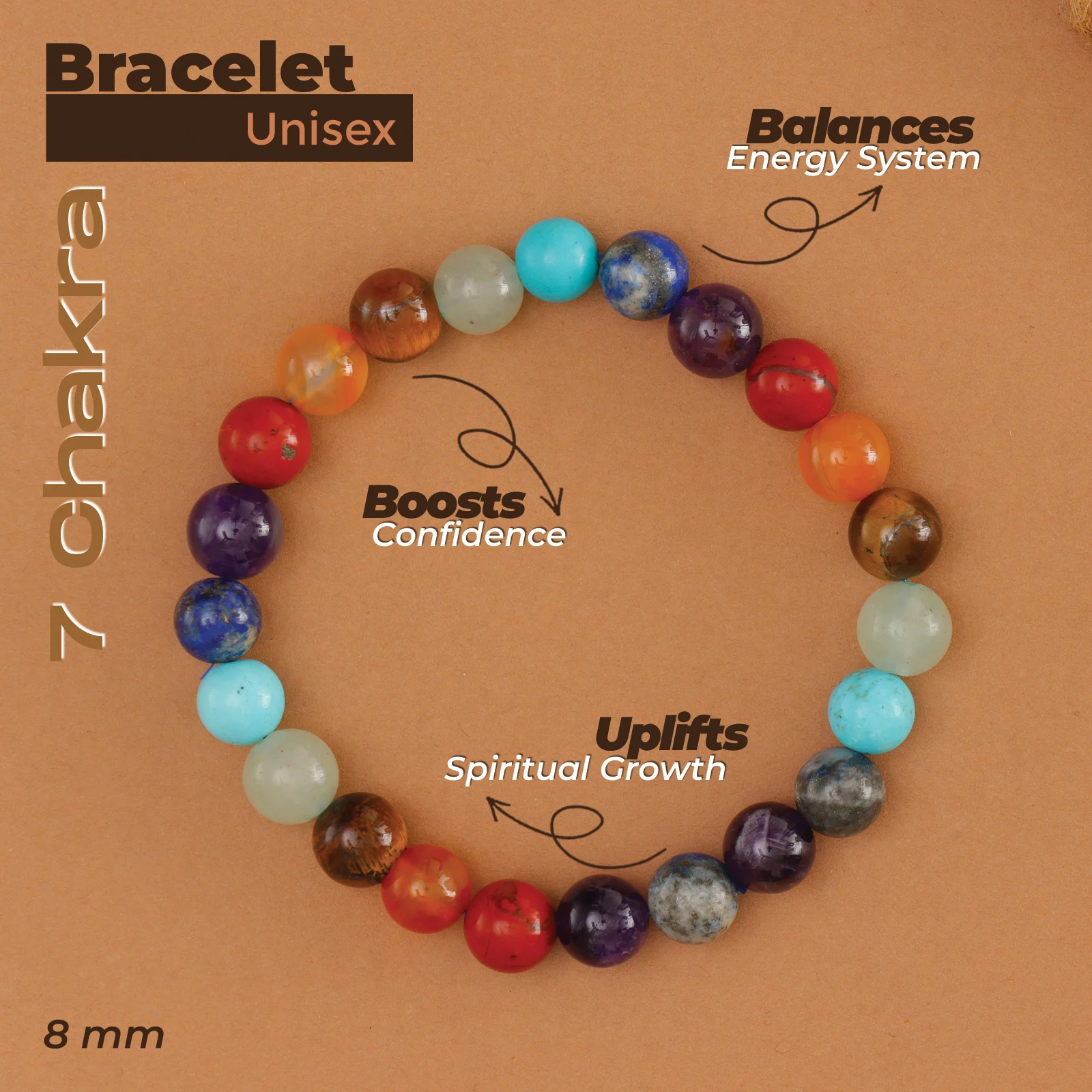 7 Chakra Bracelet - Image 2