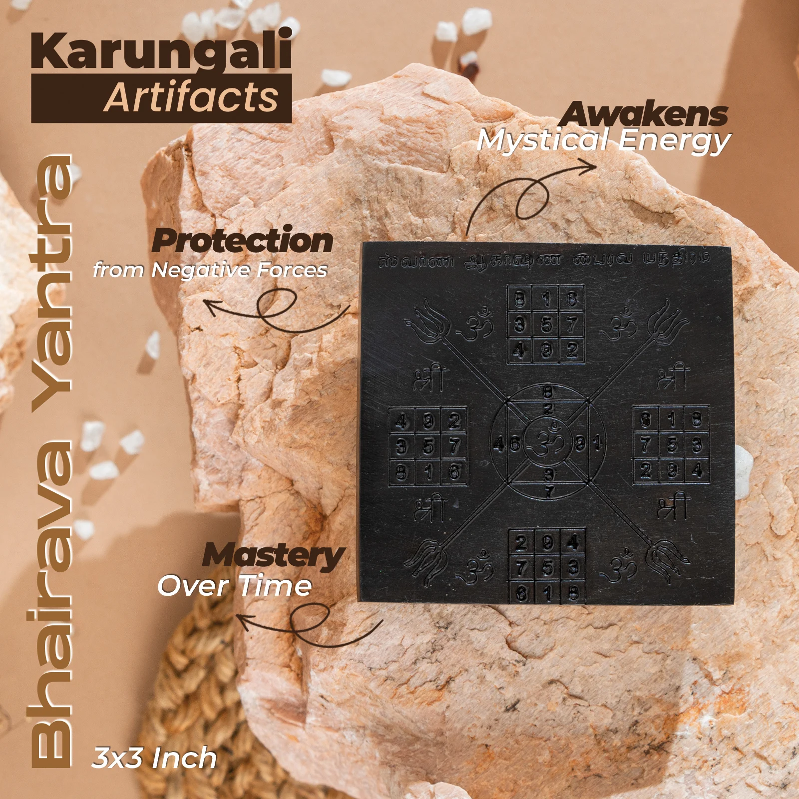 Karungali Bhairava Yantra - Image 2