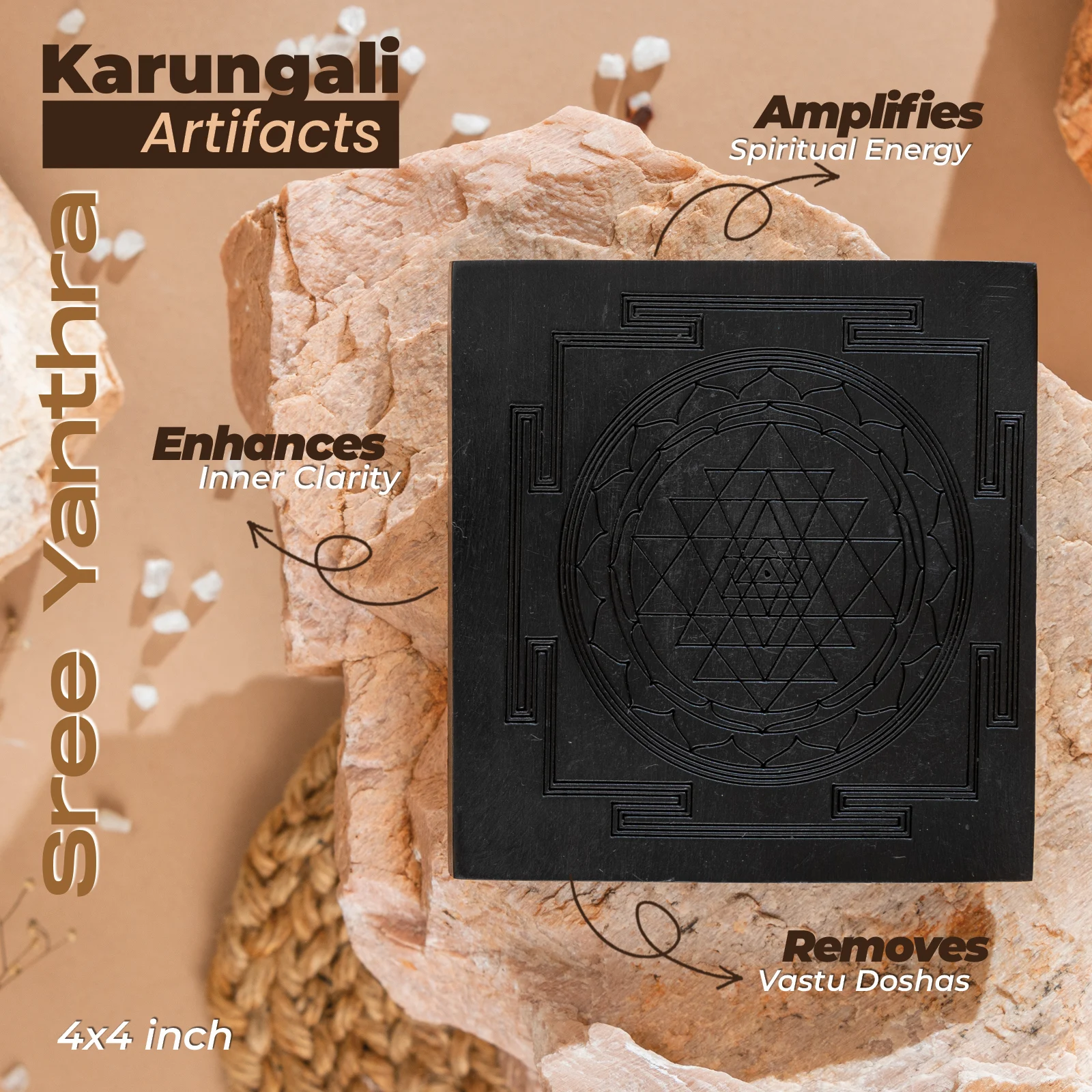 Karungali Sri Yantra - Image 2